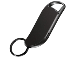 Grabadora de voz de 64 GB, grabadora de audio con grabación en un solo clic y 750 horas de capacidad, color negro Yizhood