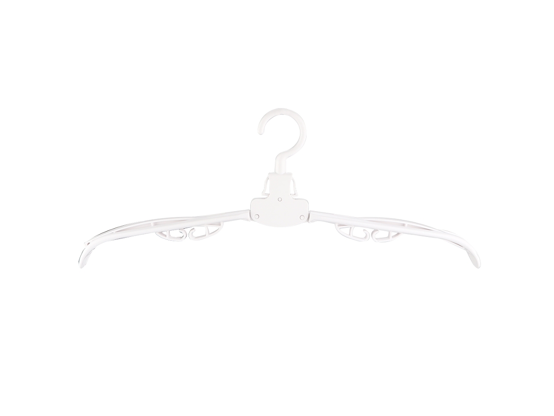 Perchas plegables, estantes, tendedero, múltiples, antideslizantes, blancos