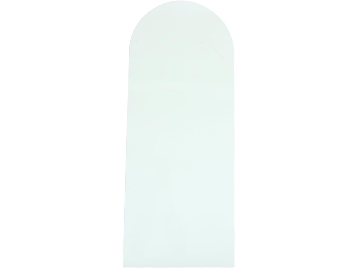 Pizarra Blanca Adhesiva Reutilizable, Forma De Arco, 101 X 41 Cm