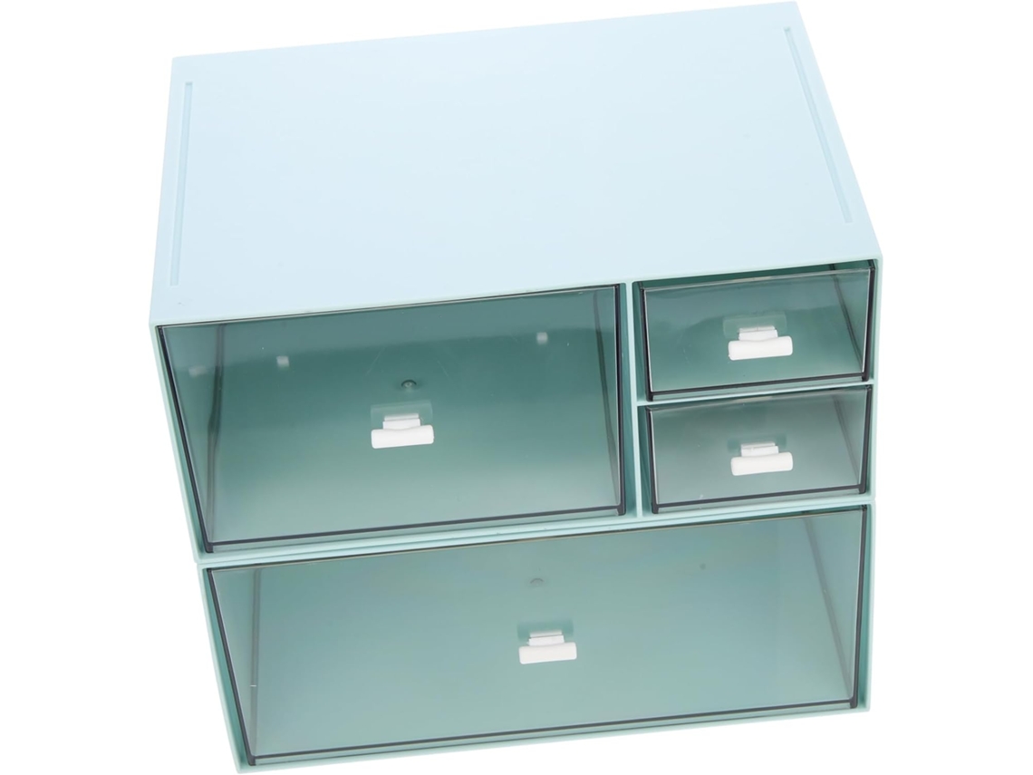 1 Juego De Organizadores De Maquillaje Transparentes Para Productos.