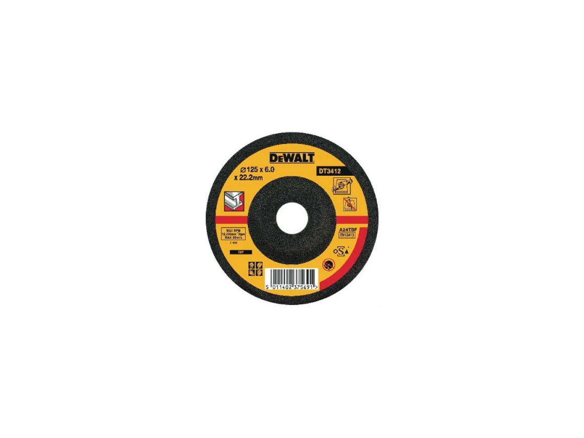 Disco Abrasivo DEWALT 125 mm