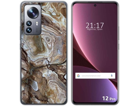 Carcasa para Xiaomi 12 Pro 5G TUMUNDOSMARTPHONE Dibujos Mármol 14 Multicolor