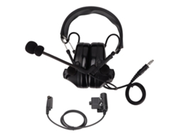 Auriculares militares (protección auditiva, conector U94 PTT)
