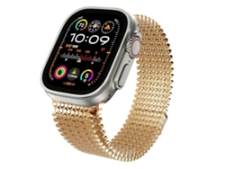 Correa para Apple Watch de 42/41/40/38 mm - Acero inoxidable magnético con estructura molecular