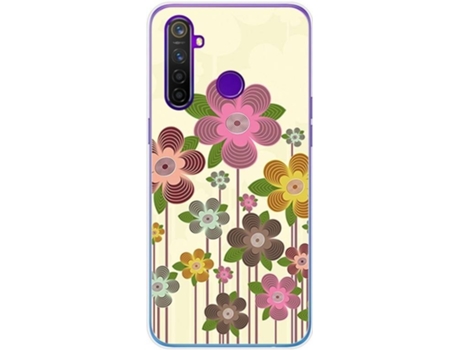 Carcasa Realme 5 Pro TUMUNDOSMARTPHONE Dibujos Multicolor