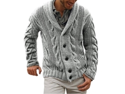 2026-chaqueta Tejida Para Hombre Mystdiy, Estilo Casual Y Juvenil, Manga Larga, Tela Transpirable Y Suave, Para Otoño E Invierno