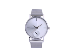 Reloj de pulsera analógico de cuarzo Zhoulianfa Casal con correa de PU (azul)