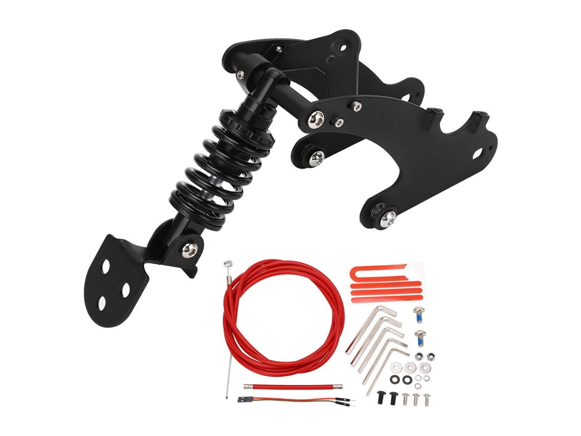 Kit De Suspensión Trasera Para Patinete Eléctrico Aluminio Amortiguador Absorción De Impactos Para Xiaomi M365