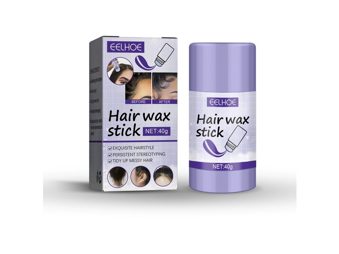 Barra de cera para el cabello profesional con fijación fuerte.