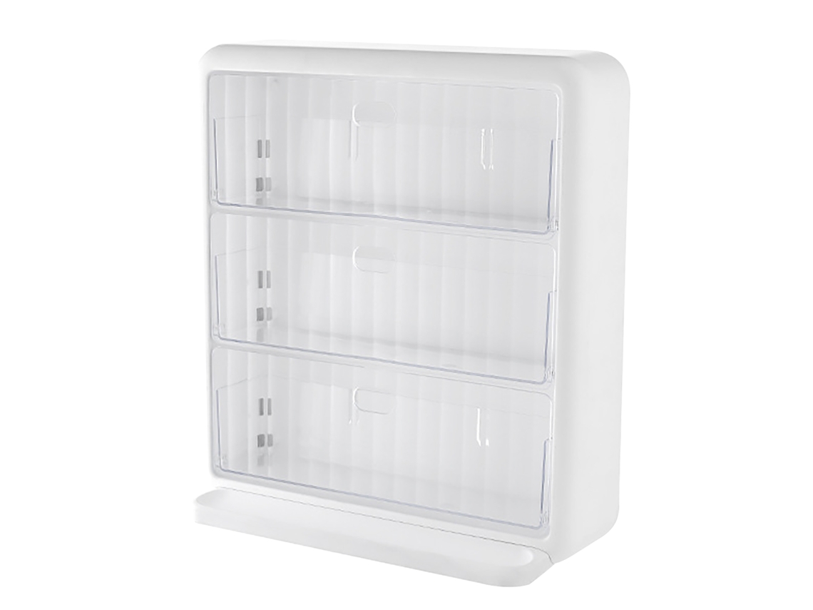 Caja De Té De Pared, 3 Niveles, Transparente, Organizador De Bolsitas De Té Y Café Para Uso En La Oficina.