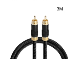 Cable RCA para subwoofer, cable de audio coaxial digital 1 RCA a 1 RCA LALAMOLI