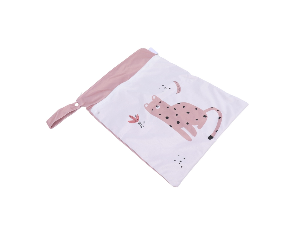 2 Bolsas Impermeables De Tela Con Cremallera Para Pañales De Bebé, Para Guardar Ropa Mojada Y Seca.