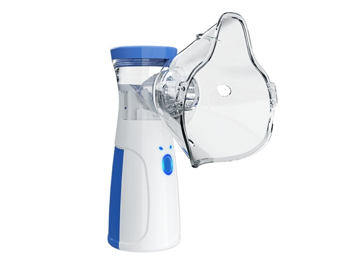 Nebulizador Ultrasónico Doméstico Para Niños Y Adultos, Azul Y Blanco