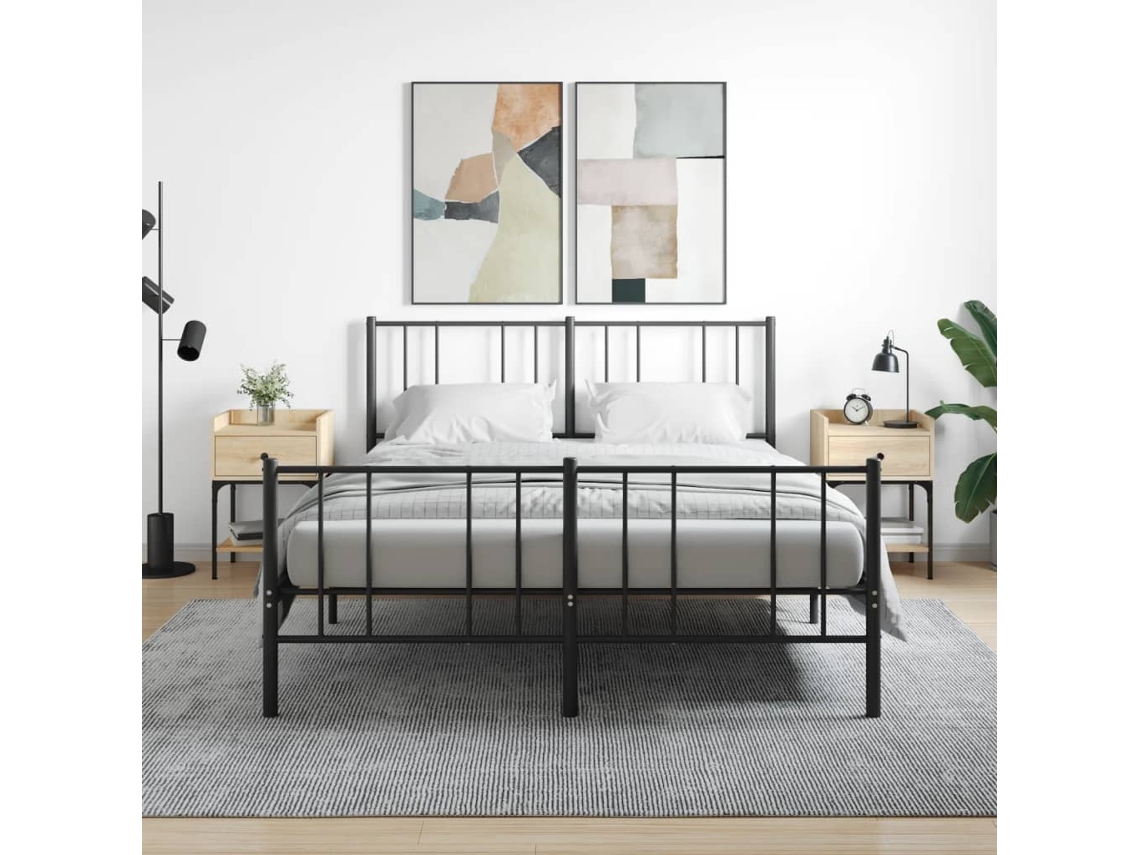 Mesitas de Noche 2Pzs 40,5X31X60 Deriv.Madera Roble Sonoma