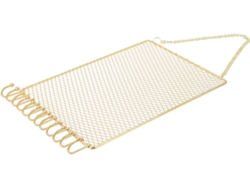 Exhibidor Joyas Malla Hierro Forjado Montaje Pared Soporte Colgante Pendientes Collares Organizador Práctico