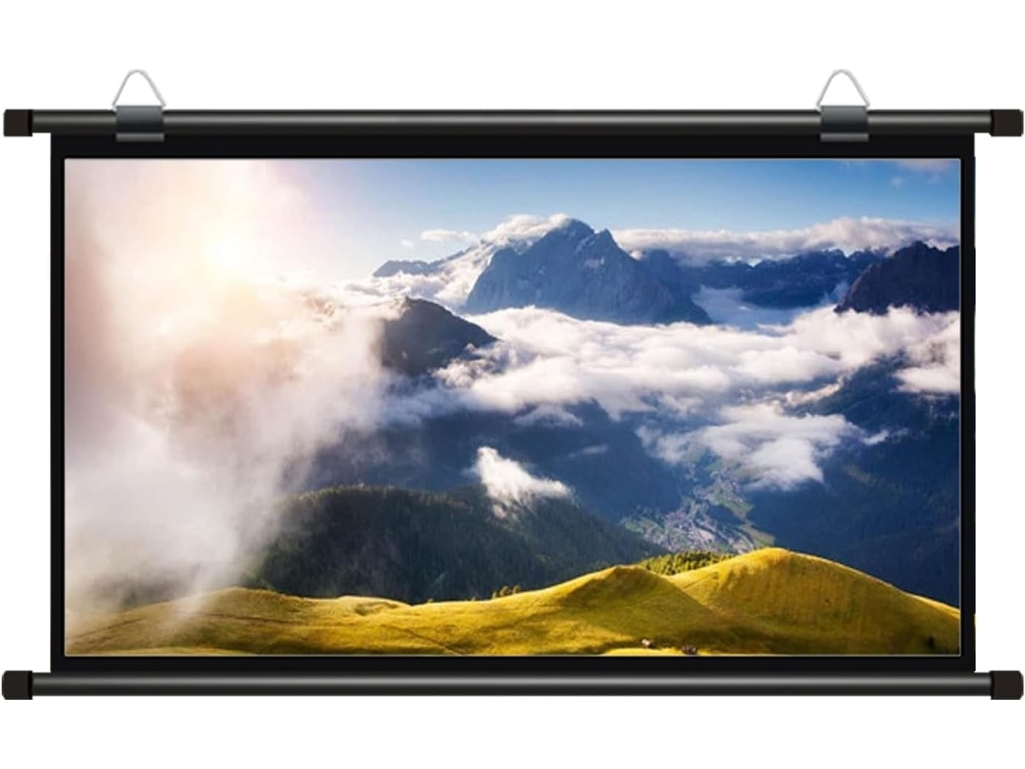 Pantalla De Proyección 4k Hd De 72 Pulgadas, Formato 4:3/16:9, Pantalla De Proyector Portátil Y Duradera,