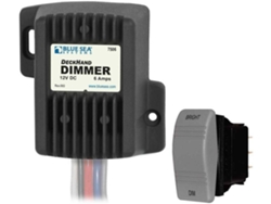 Regulador de medição BLUE SEA Deckhand Dimmer 6A 12V Negro