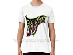 Camiseta con el logo de Jellyfish, Jellyfish Band Pop Music, I Want to Stay Home, Rosewell