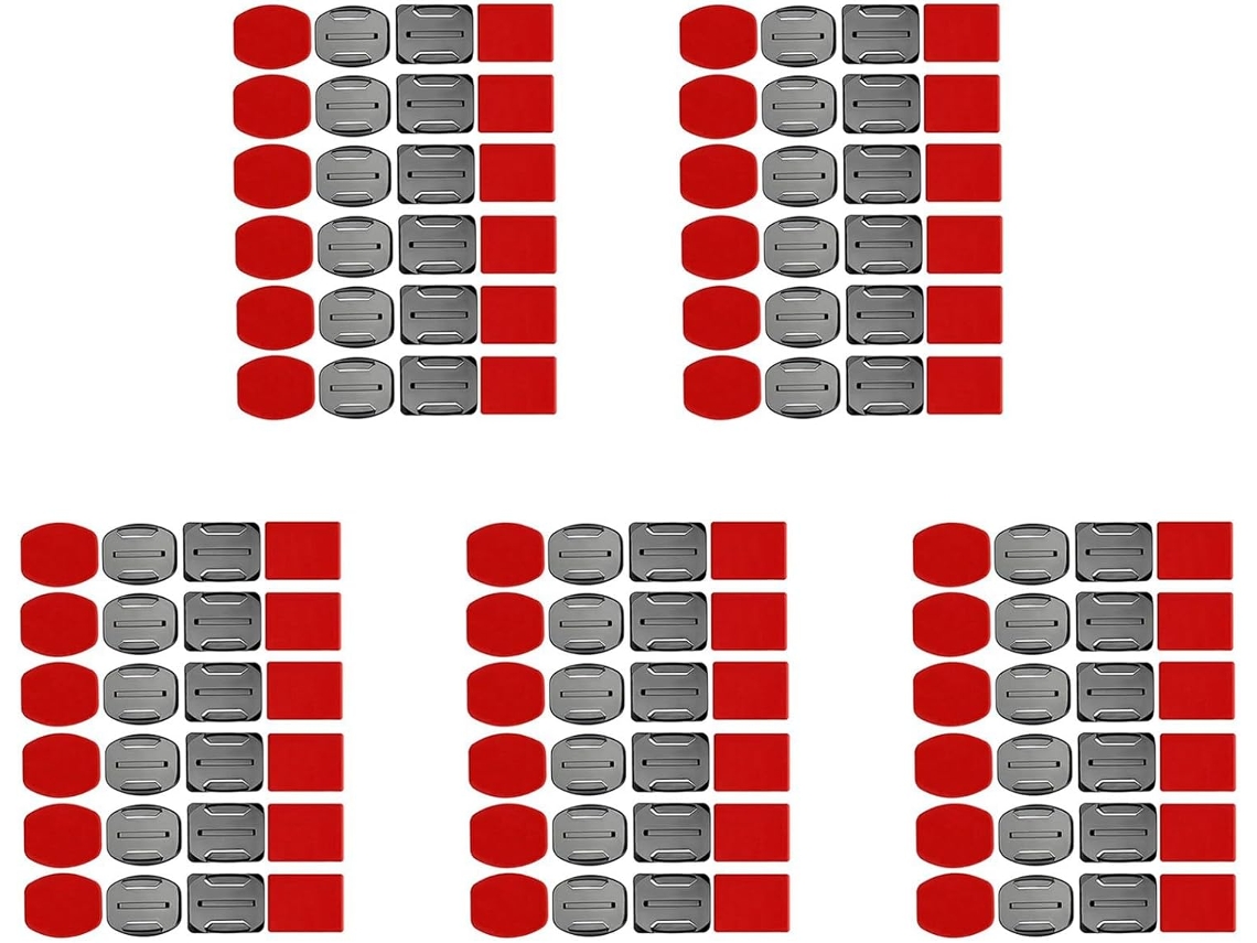 Juego De Accesorios Para Casco 60x: Soportes, Almohadillas, Pegatinas Adhesivas Para Cascos De 7 Y 6 Pulgadas.