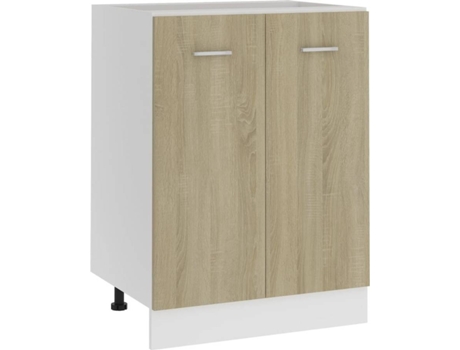 Mueble de cocina VIDAXL Marrón Madera contrachapada (60x46x81.5)
