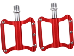 Pedales Planos Antideslizantes De Aleación De Aluminio Para Bicicleta De Carretera Con