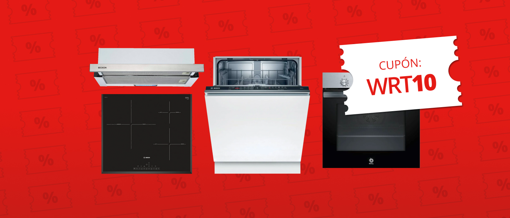 10% EXTRA en Electrodomésticos Integrables