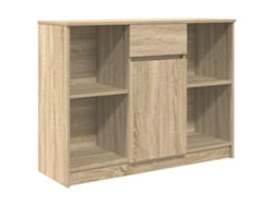 Maison Exclusive - Aparador Con Cajón Roble Sonoma 101x35x76 Cm Madera Ingeniería