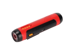 Jx-502 Linterna De Emergencia 3w Luz Fuerte Led Linterna De Manivela Soporta Función De Radio Alarma Negro Rojo