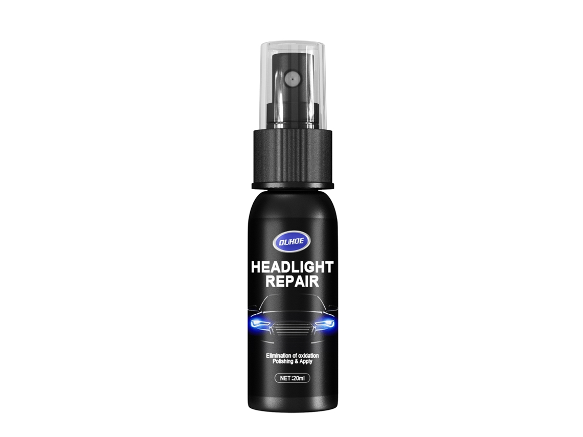 Spray reparador de lentes de faros de coche 20 ml Pulidor Restauración de arañazos Ouhoe