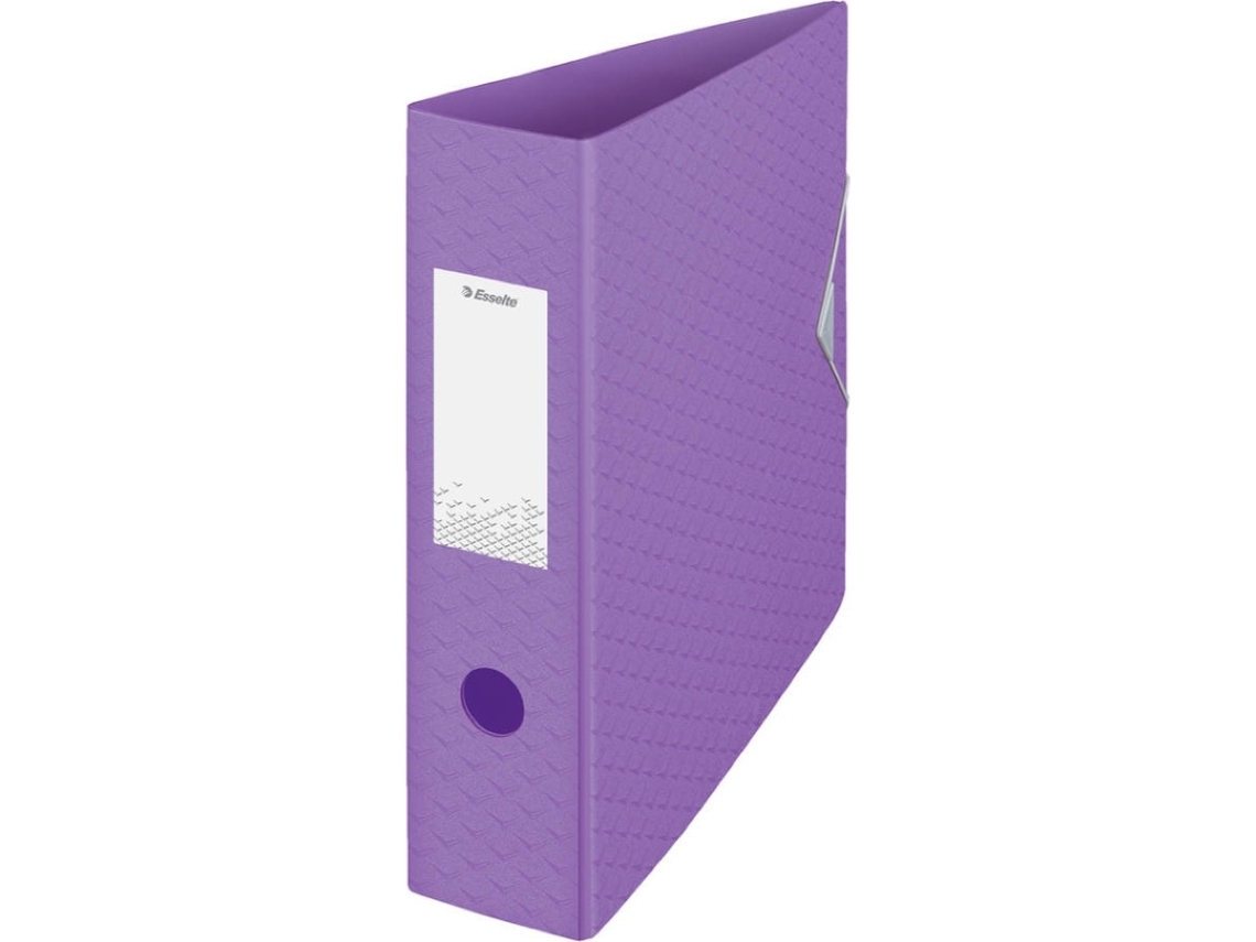 Carpeta ESSELTE Colour'Breeze Lomo Ancho 82 mm (Morado)