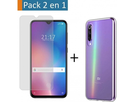 Carcasa + Protector de Pantalla Xiaomi Mi 9 SE TUMUNDOSMARTPHONE Gel Transparente Transparente