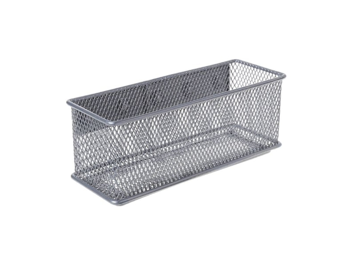 Cesta de refrigerador de metal duradera con almacenamiento magnético