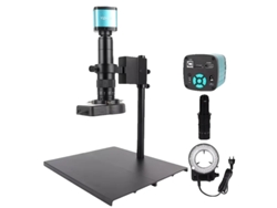 Microscopio de video, alta definición, capacidad de zoom continuo, 180x 48mp, conjuntos completos OEM