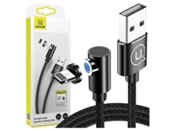 Cable USB A a Lightning de 1 m Usams, magnético en ángulo para teléfonos Apple