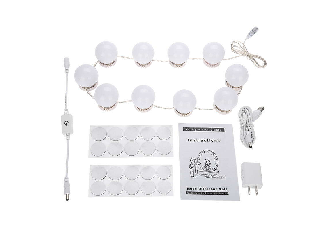 Kit de iluminación LED para espejo - Compatible