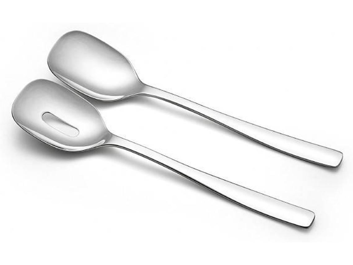 Cubiertos de Ensalada A DI ALESSI Knifeforkspoon Inox (Gris - Acero Inox - 25 cm)