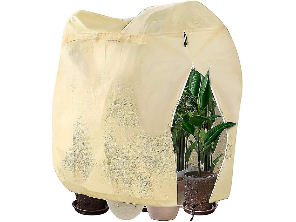 Cubierta De Invierno Para Plantas Protectora Antihelada Impermeable Tela Transpirable Reutilizable