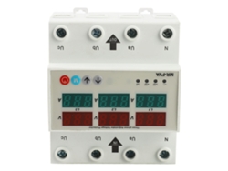 Protector De Voltaje Ajustable De 3 Fases 220v Autorreiniciable Para Hogar Protección Contra Sobre Y Bajo Voltaje