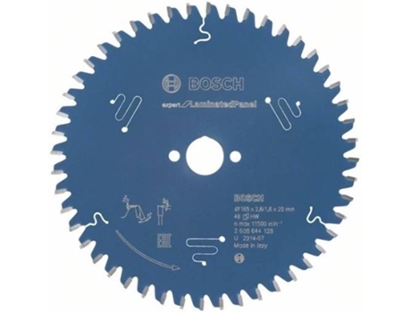 Disco de Sierra Circular BOSCH Expert para Panel Laminado 165x20x2.6 mm - 48