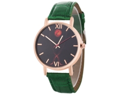 Reloj De Pulsera De Cuarzo Para Mujer Zhoulianfa, Modelo T0139-z, Color Verde, Ideal Para Negocios Y Uso Diario.