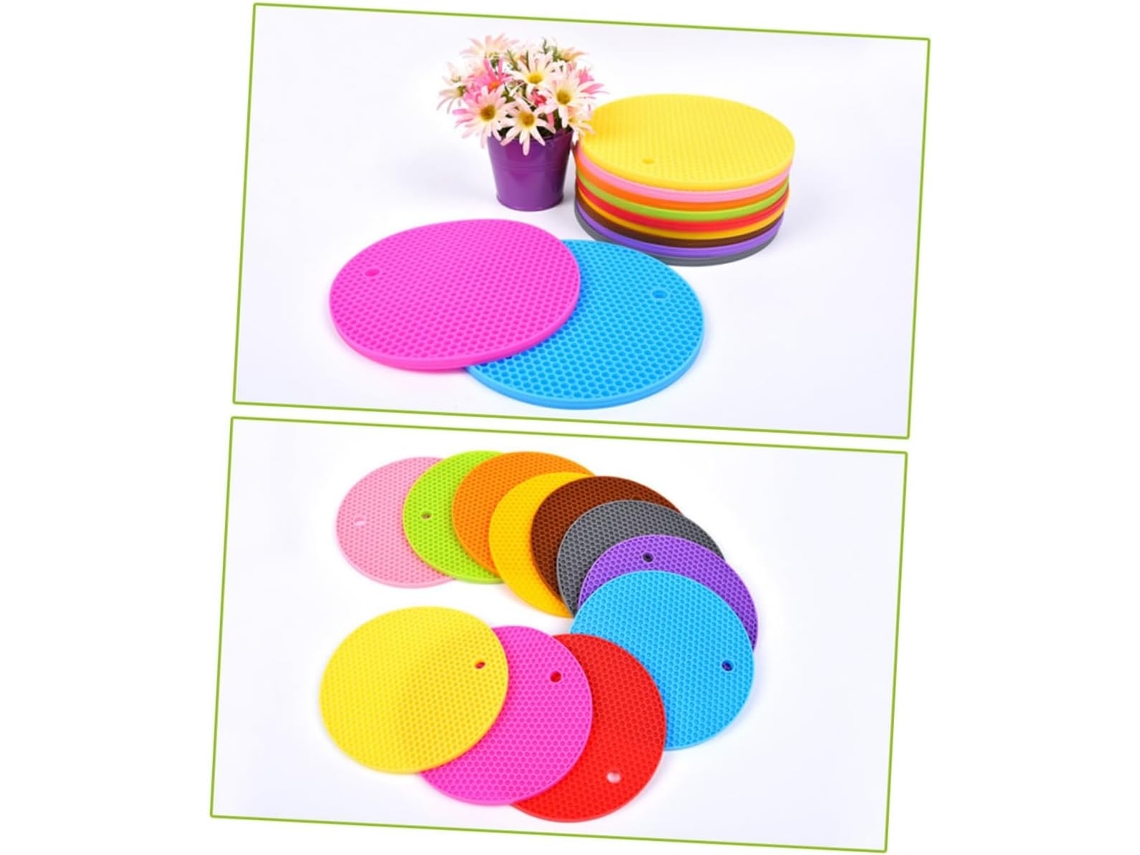 Tapete aislante de silicona para mesas, sartenes y utensilios de cocina. Vayotoy