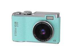 Mini cámara digital compacta 4K HD de tela, 32 g, verde, 24 pulgadas, Yizhood