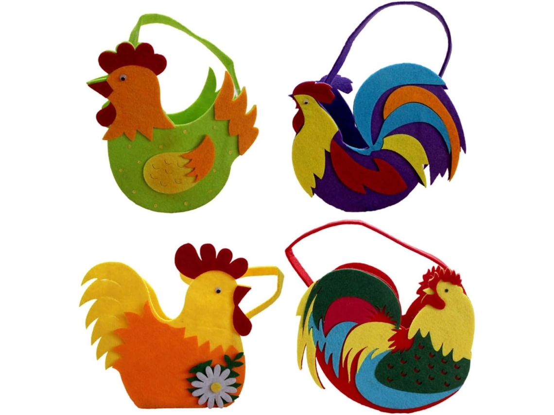 Cesta De Pascua Tela No Tejida Resistente,
