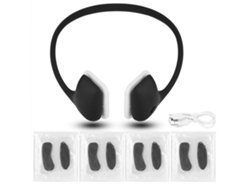 Instrumento De Adelgazamiento Facial Eléctrico Ems Vibración Para Apretar Y Levantar La Cara Negro