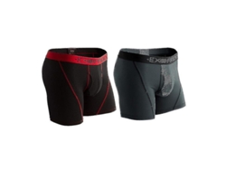 Paquete De 2 Calzoncillos Bóxer Deportivos De Malla Exofficio Para Hombre, 6 Pulgadas, Tallas Estadounidenses.