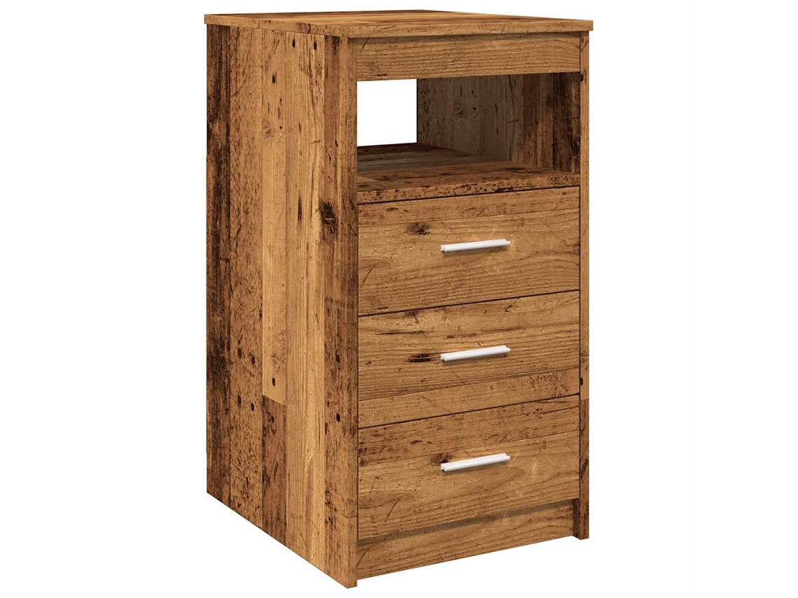 Cajonera MAISON EXCLUSIVE de madera recuperada, 40x50x76 cm