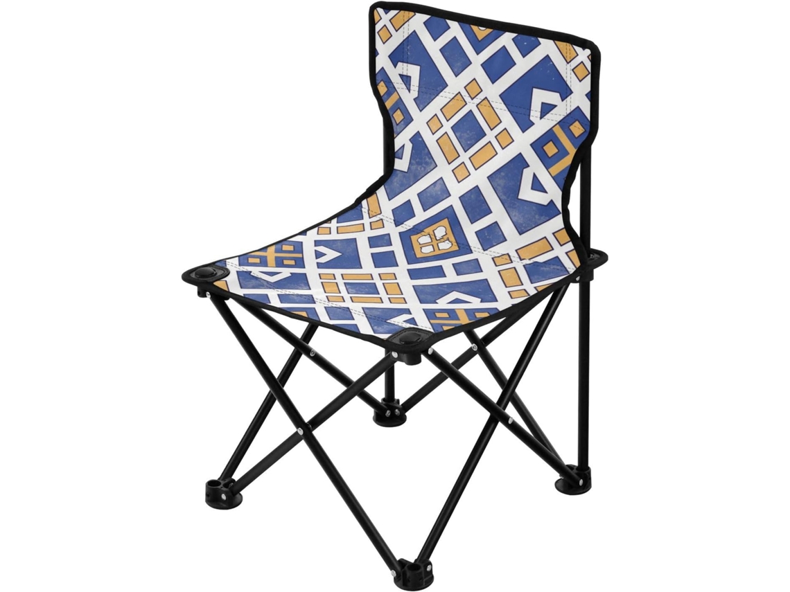 Silla De Camping Octogonal Ultraligera Nailon Transpirable Resistente Plegable
