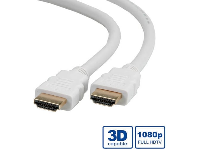 Cable HDMI ROLINE (HDMI - HDMI - 20 m - Blanco)