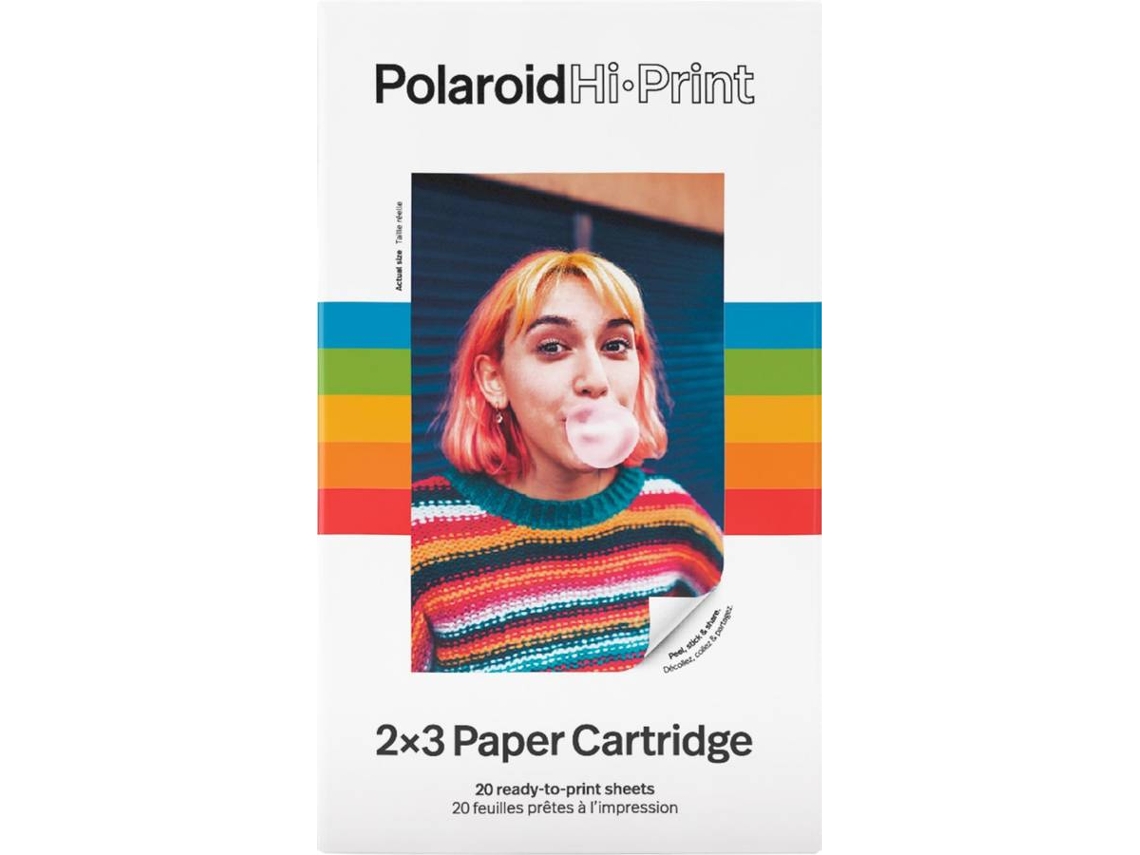 Recambio POLAROID Hi·Print 2×3 Paper Cartridge