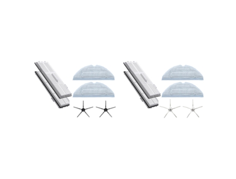 Paquete de 6 paños de fregado con filtro Hepa, Cepillo Lateral para Xiaomi Roborock S7 T7S T7Plus T7Splus, repuestos de aspiradora Robot